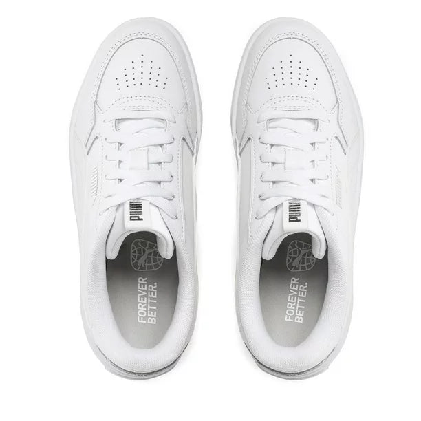 TENIS PUMA PLATAFORMA MUJER KARMEN EN COLOR BLANCO CON NEGRO – Skate Factory