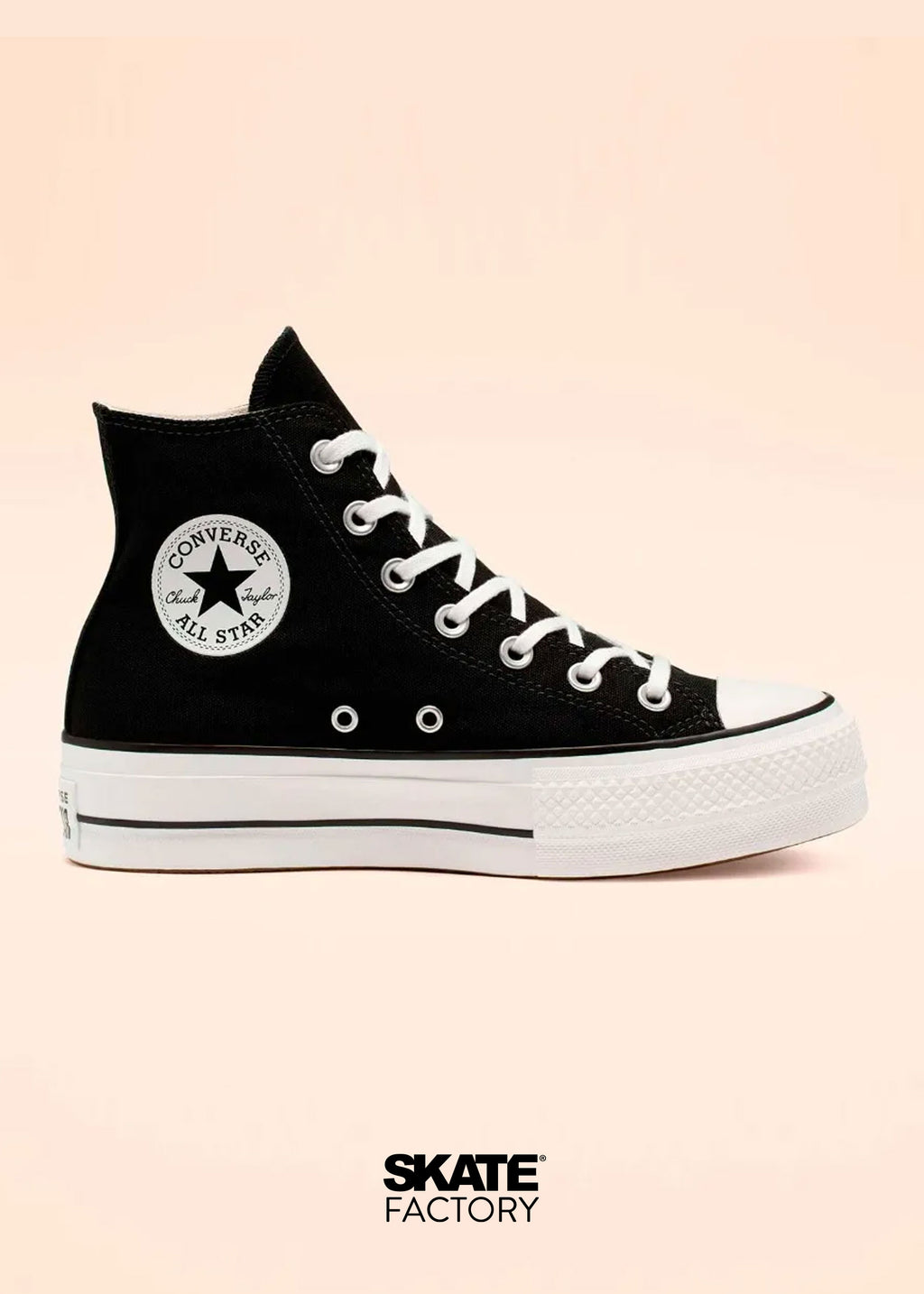 Converse negras bota hotsell