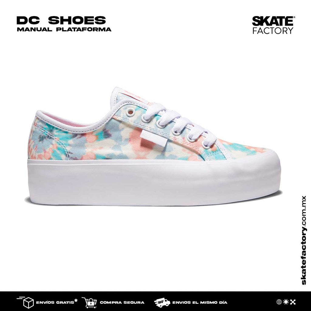 Tenis dc plataforma hot sale