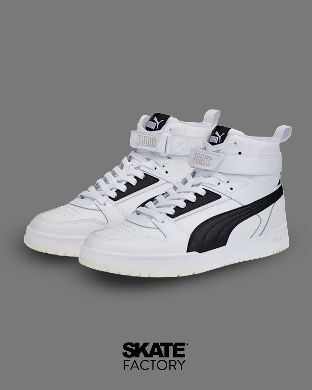 TENIS PUMA HOMBRE RBD GAME EN COLOR VINO CON BLANCO Y NEGRO – Skate Factory