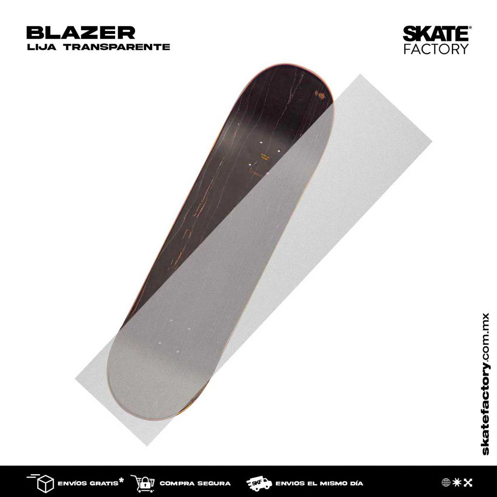 Lija para skateboard ORO/PLATA en pliegos - Efecto metálico
