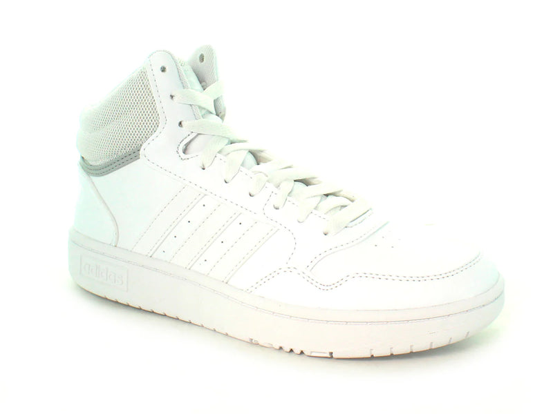 TENIS ADIDAS DAMA HOOPS 3.0 MID BLANCO