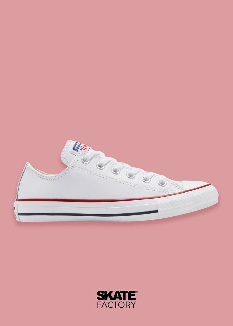 CONVERSE CHOCLO TENIS CLÁSICO BLANCO PIEL