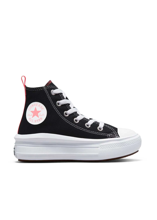 CONVERSE MOVE PREESCOLAR NEGRO CORAL