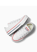 CONVERSE CHOCLO PLATAFORMA PREESCOLAR BLANCO