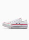 CONVERSE CHOCLO PLATAFORMA PREESCOLAR BLANCO