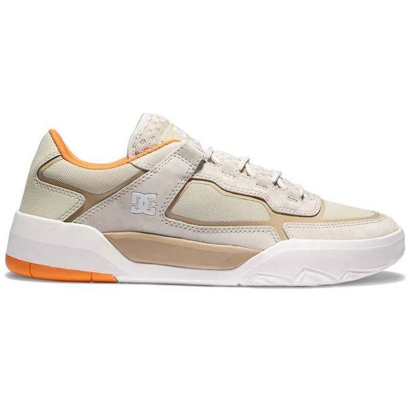 TENIS DC SHOES METRIC SKATE CABALLERO BEIGE NARANJA