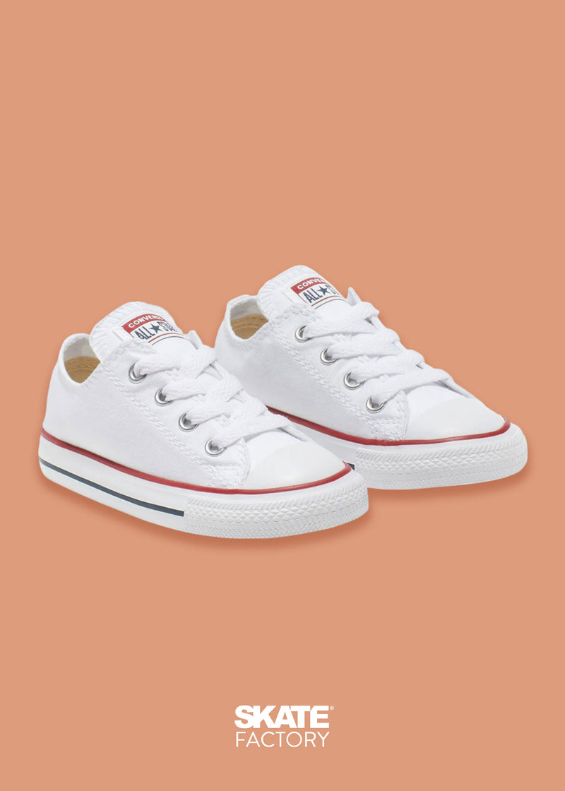 CONVERSE PARA BEBÉ CLÁSICO BLANCO