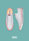 CONVERSE CHOCLO CLÁSICO BLANCO