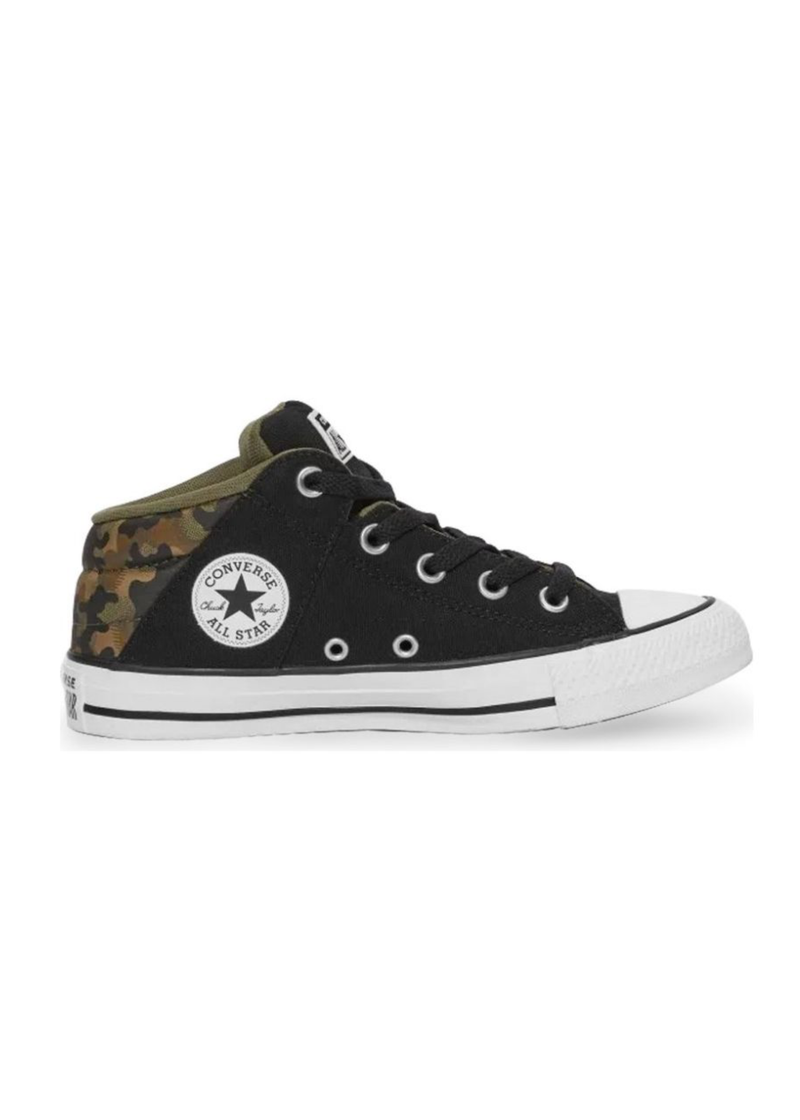 CONVERSE AXEL PREESCOLAR NEGRO VERDE