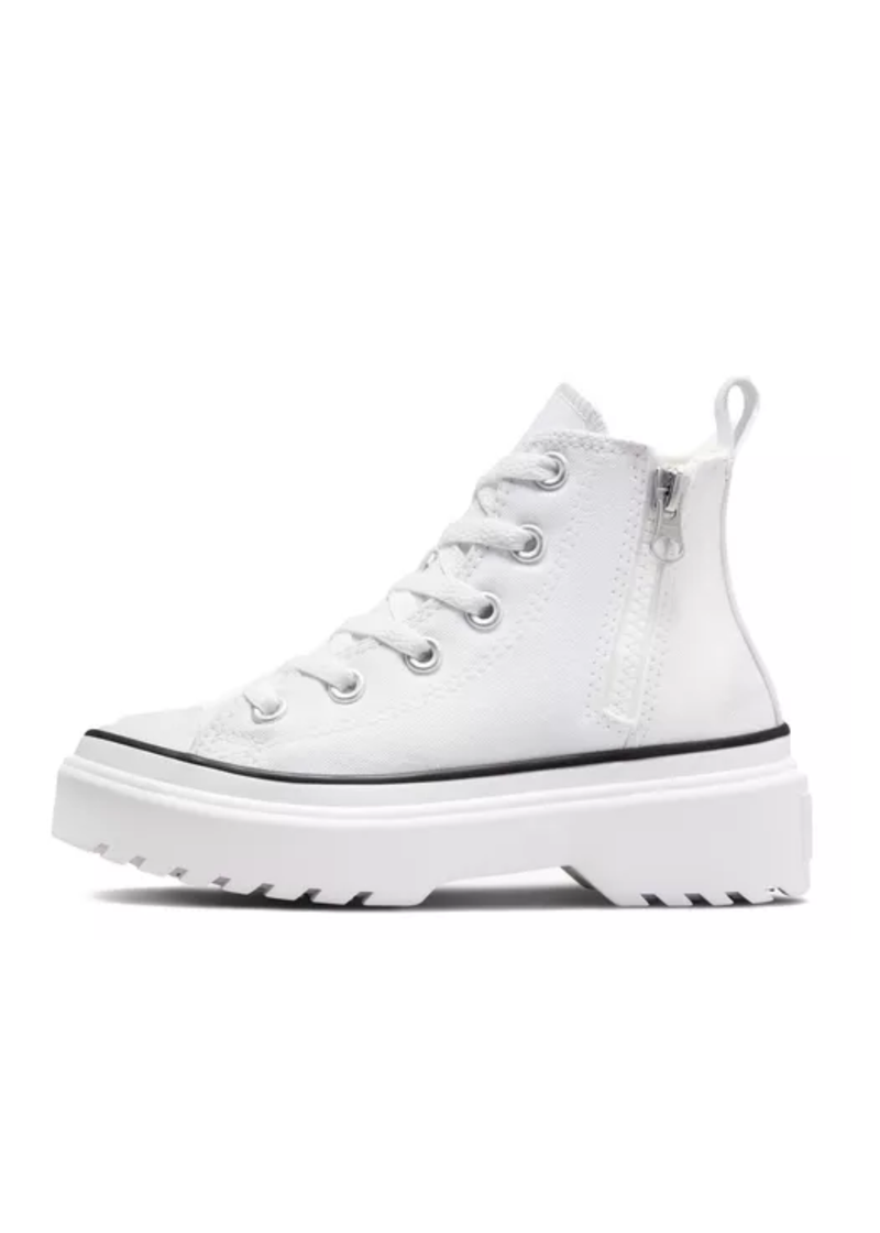 CONVERSE BOTA PLATAFORMA PREESCOLAR BLANCO