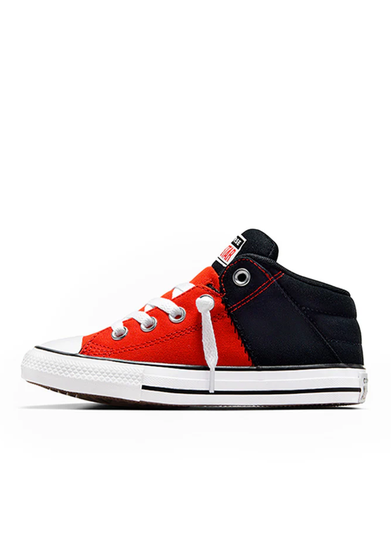 CONVERSE AXEL PREESCOLAR ROJO NEGRO