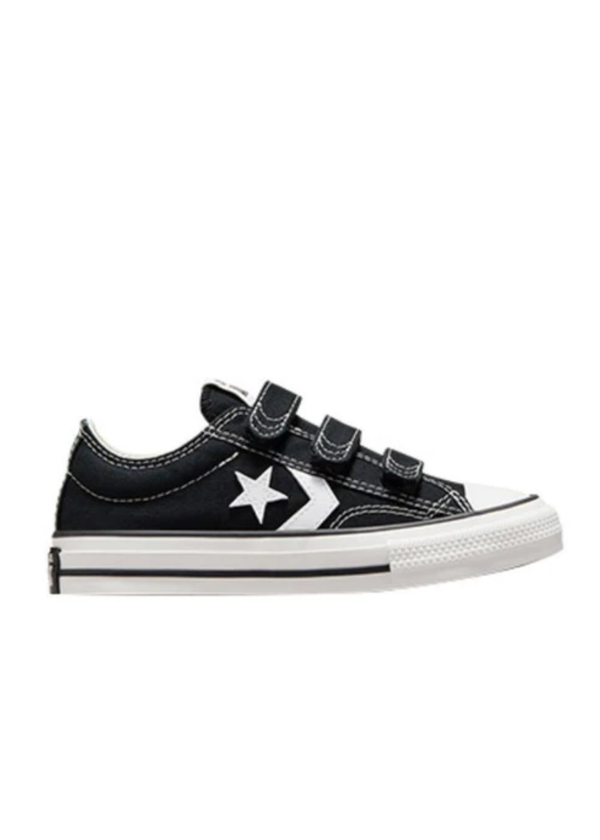 CONVERSE CHOCLO PREESCOLAR NEGRO