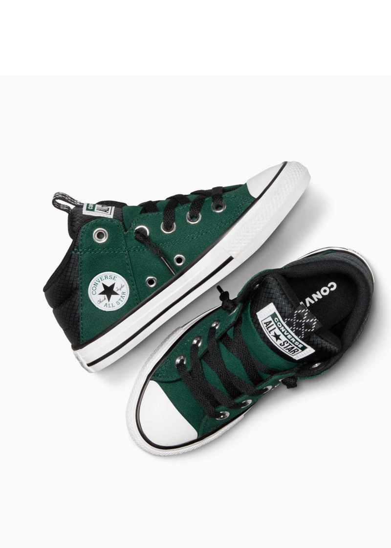 CONVERSE AXEL PREESCOLAR VERDE NEGRO