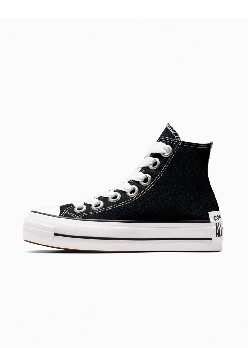 CONVERSE BOTA PLATAFORMA NEGRO