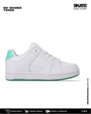 TENIS DAMA DC SHOES MANTECA BLANCO AQUA