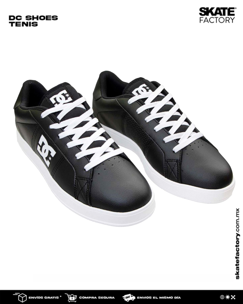 DC SHOES STRIKER TENIS CABALLERO NEGRO BLANCO