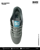 DC SHOES CENTRAL TENIS SKATE CABALLERO GRIS AZUL