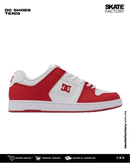 TENIS DC SHOES CABALLERO MANTECA 4 ROJO BLANCO