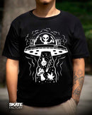 PLAYERA RIDER ALIEN NEGRO