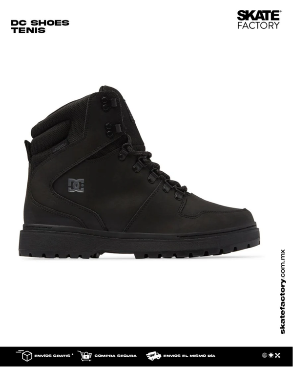 BOTA DC SHOES PEARY TR CABALLERO NEGRO MONOCROMO