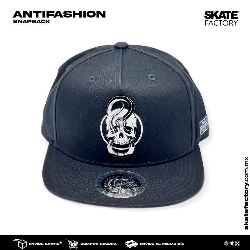 GORRA PLANA ANTIFASHION SNAPBACK BROTHER BLACK