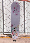 PATINETA COMPLETA PARA SKATEBOARDING BLAZER FLOWER ROSA