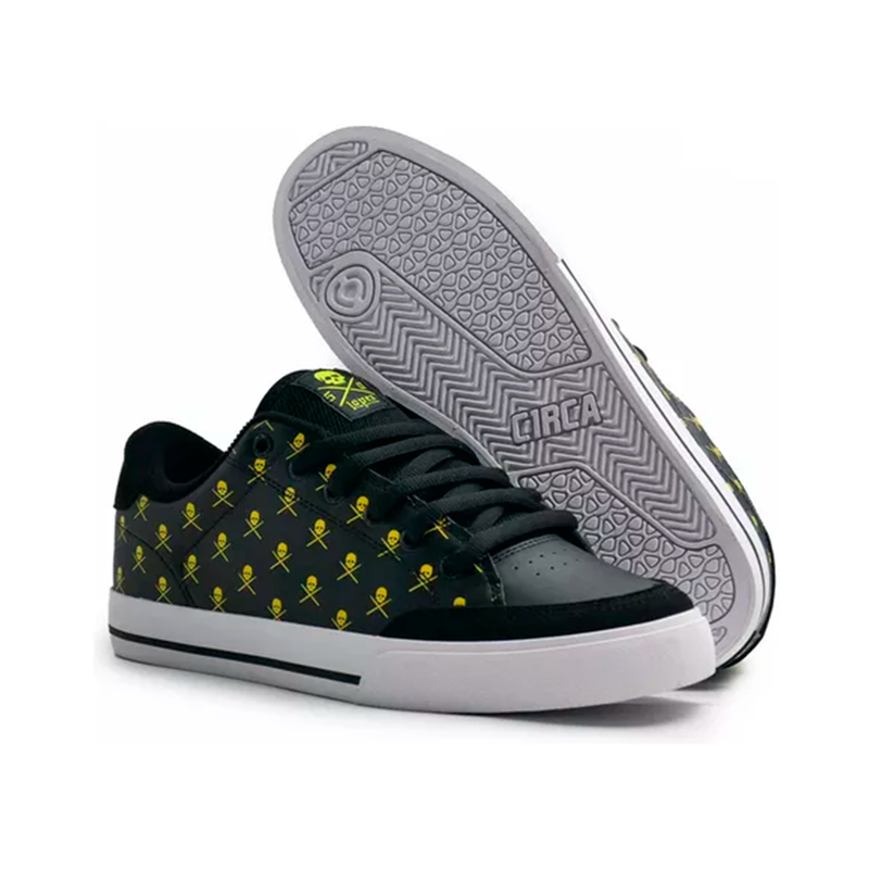 TENIS CIRCA AL 50 NEGRO AMARILLO