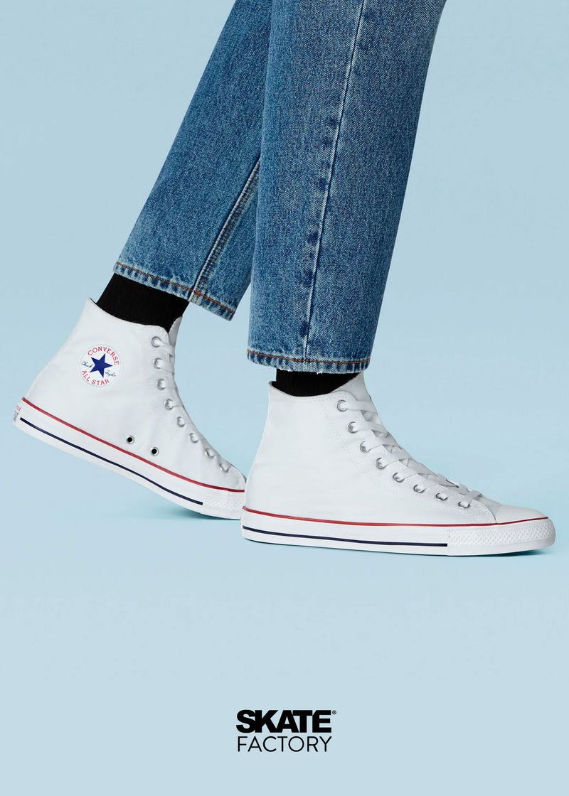 Converse bota blancos online