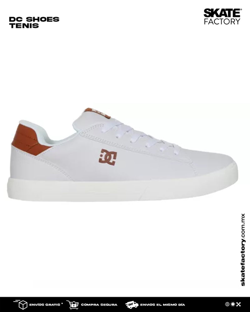 TENIS DC SHOES NOTCH SN MX CABALLERO BCO CAFE (WDR)