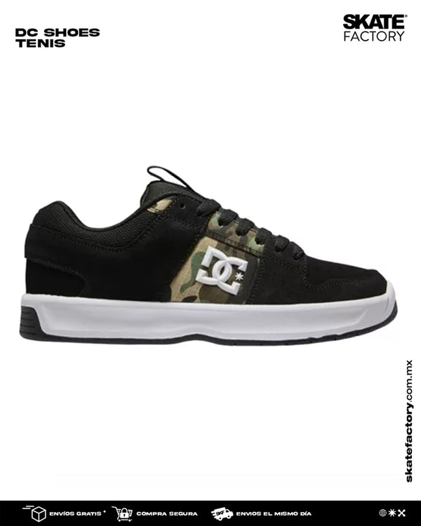 TENIS SKATE CABALLERO DC SHOES  LYNX ZERO NGO BCO