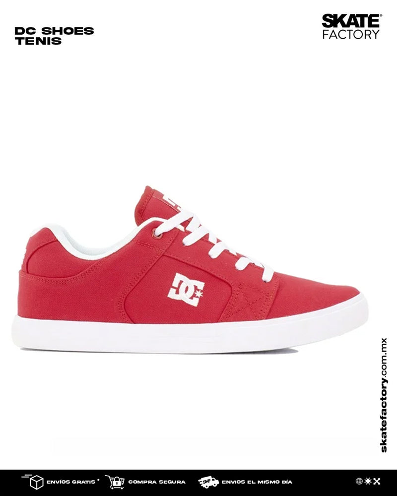 DC SHOES METHOD TX MX TENIS CABALLERO ROJO