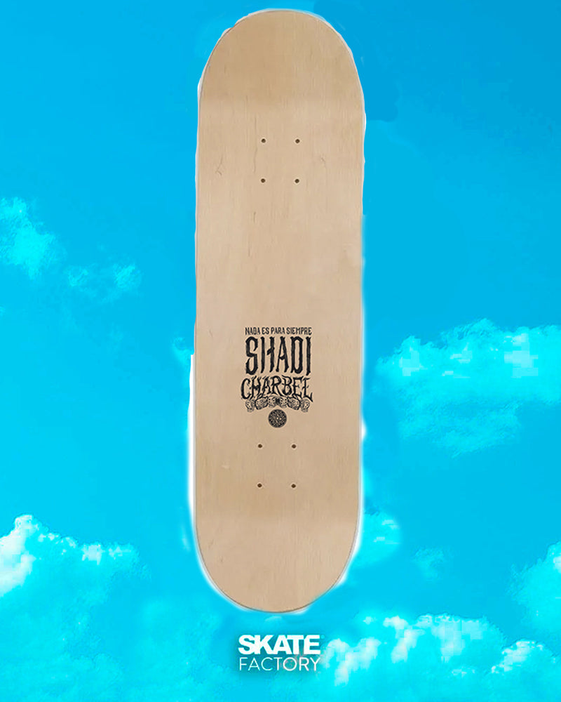 TABLA PARA SKATEBOARDING DEZA SHADI CHARBEL ROSA