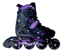 PATINES BLAZER 2 EN 1 AJUSTABLES DE TALLA NEGRO MORADO