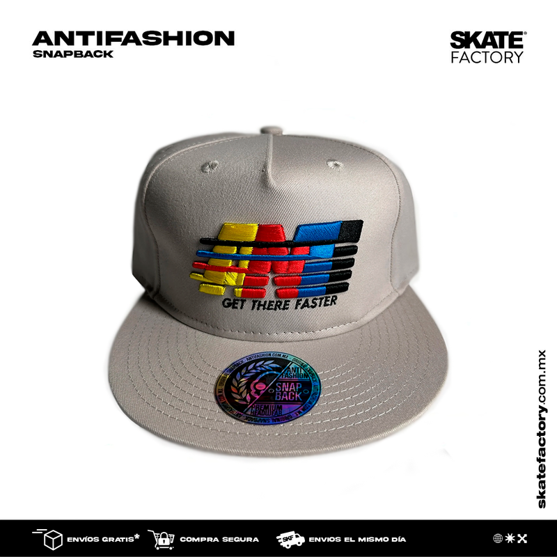 GORRA PLANA ANTIFASHION SNAPBACK RETRO 80