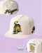 GORRA PLANA PRAYERS GARFIELD BEIGE