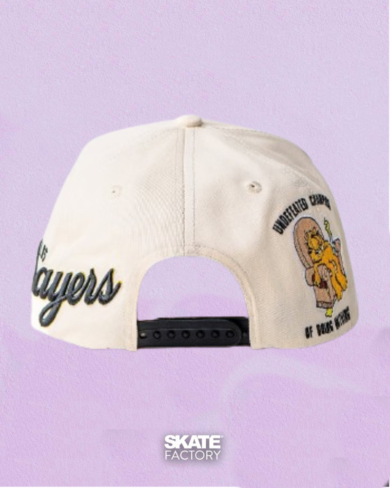 GORRA PLANA PRAYERS GARFIELD BEIGE