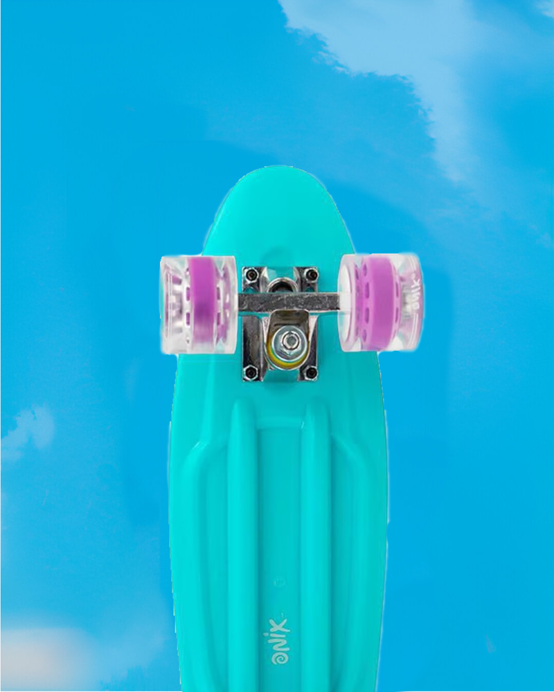 PENNYBOARD PATINETA COMPLETA MINI CRUISIER ONIX ROSA AZUL