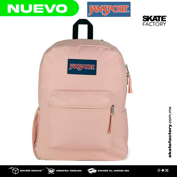 MOCHILA JANSPORT CASUAL ROSA