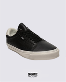 TENIS VANS OLD SKOOL NEGRO BLANCO PIEL