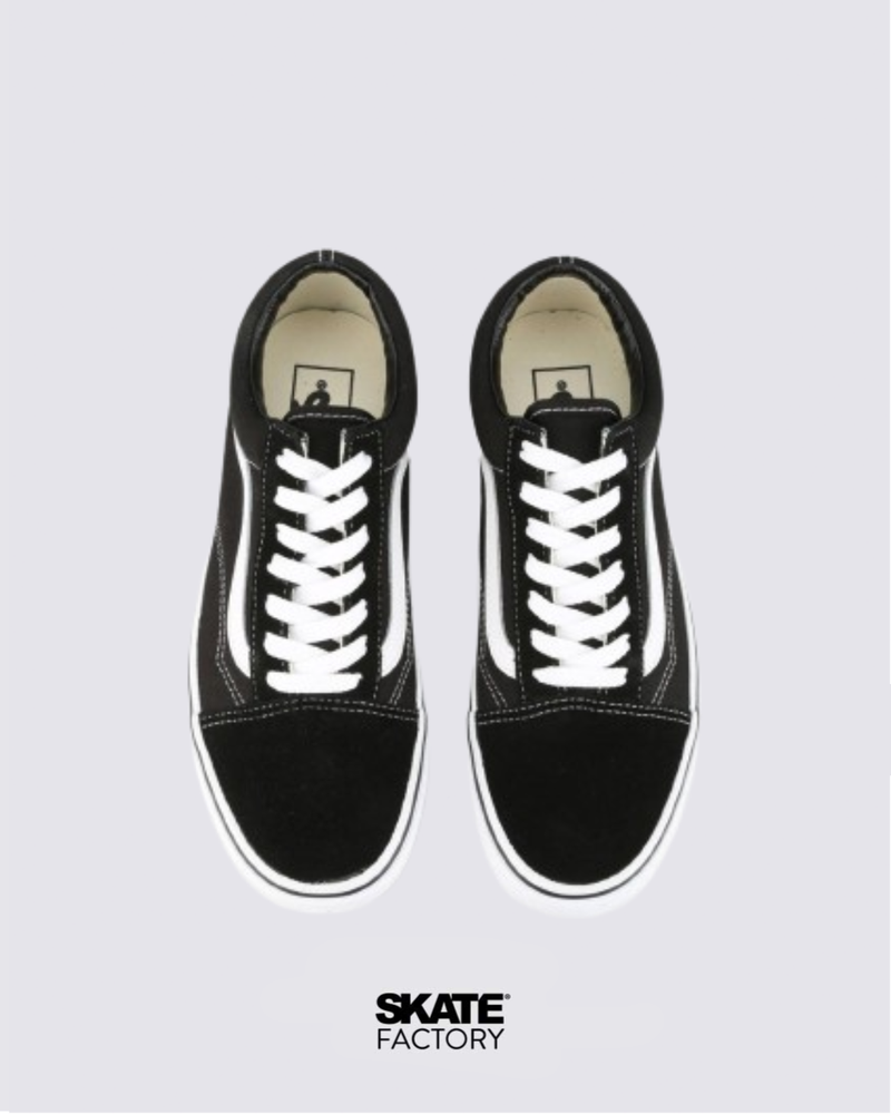 VANS TENIS NIÑO OLD SKOOL NEGRO BLANCO