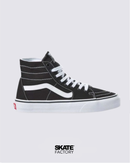 VANS TENIS UNISEX SK8 HI NGRO-BCO LONA