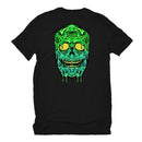 PLAYERA ANTIFASHION MELT NEGRO VERDE