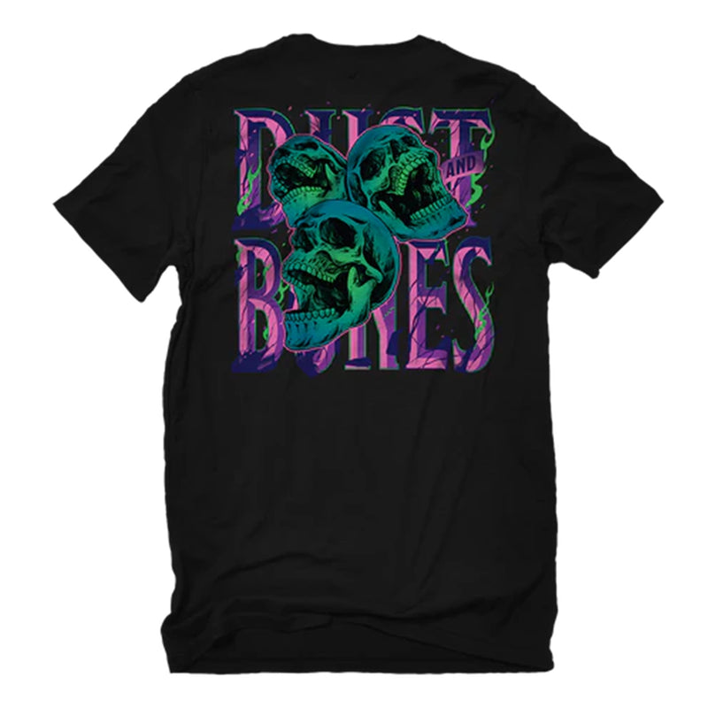 PLAYERA ANTIFASHION DUST AND BONES NEGRO