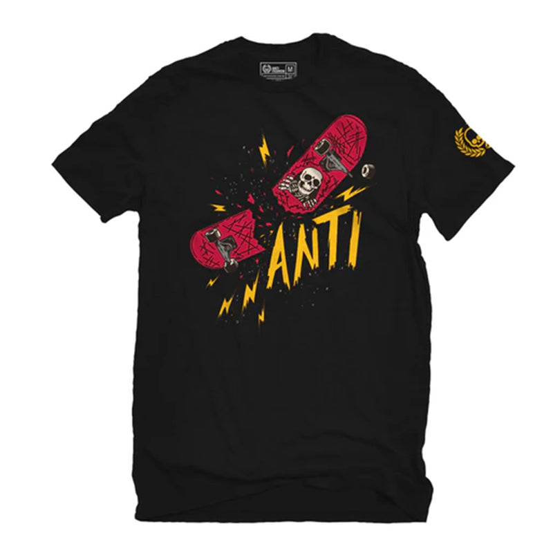 PLAYERA ANTIFASHION BROKEN BOARD NEGRO