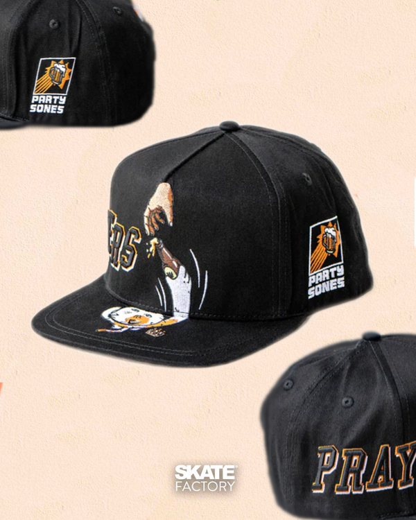 GORRA PLANA PRAYERS SLAM DUNK NEGRA