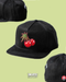 GORRA PLANA PRAYERS CHERRY OG NEGRO