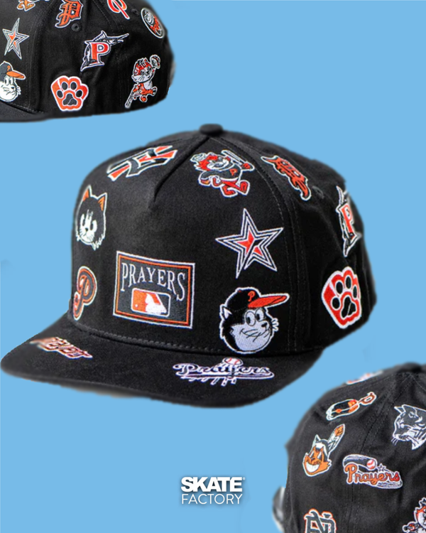 GORRA PLANA PRAYERS COOPER NEGRO VARIOS