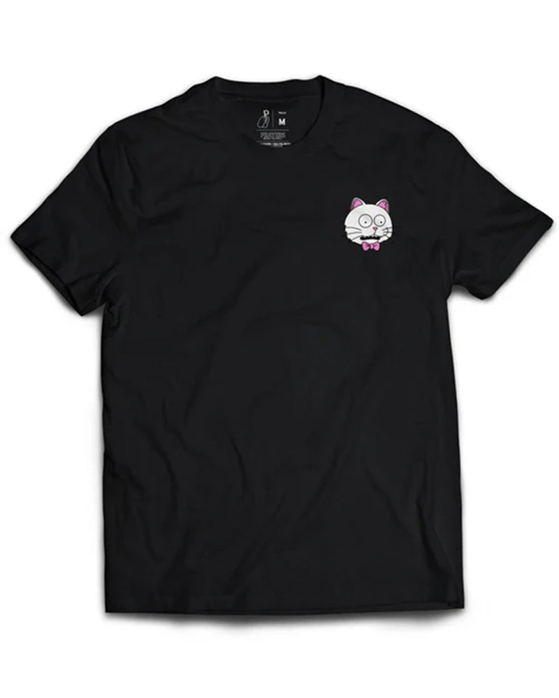 PLAYERA OVERSIZE NEGRA PRAYERS SPONSOR CAT