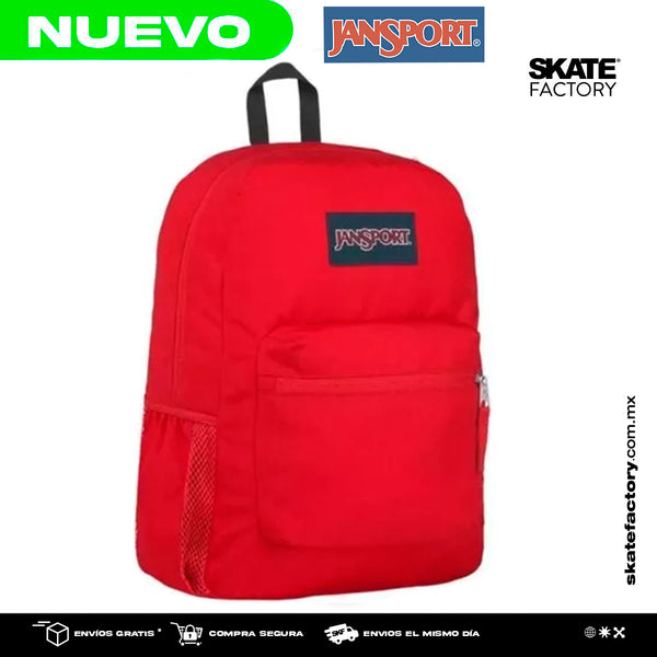 MOCHILA JANSPORT CASUAL ROJO Skate Factory